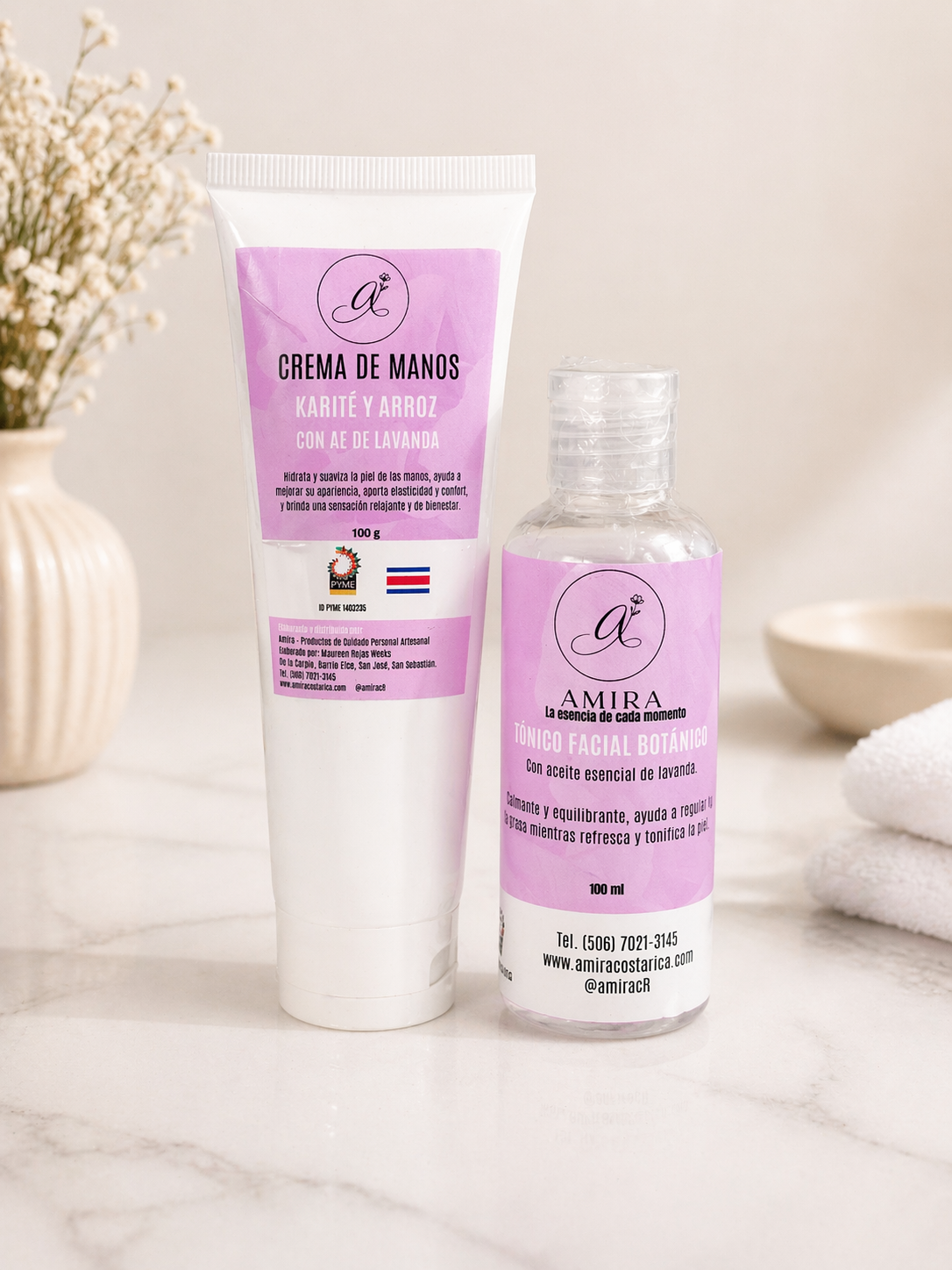 Tónico Facial Agua de Lavanda