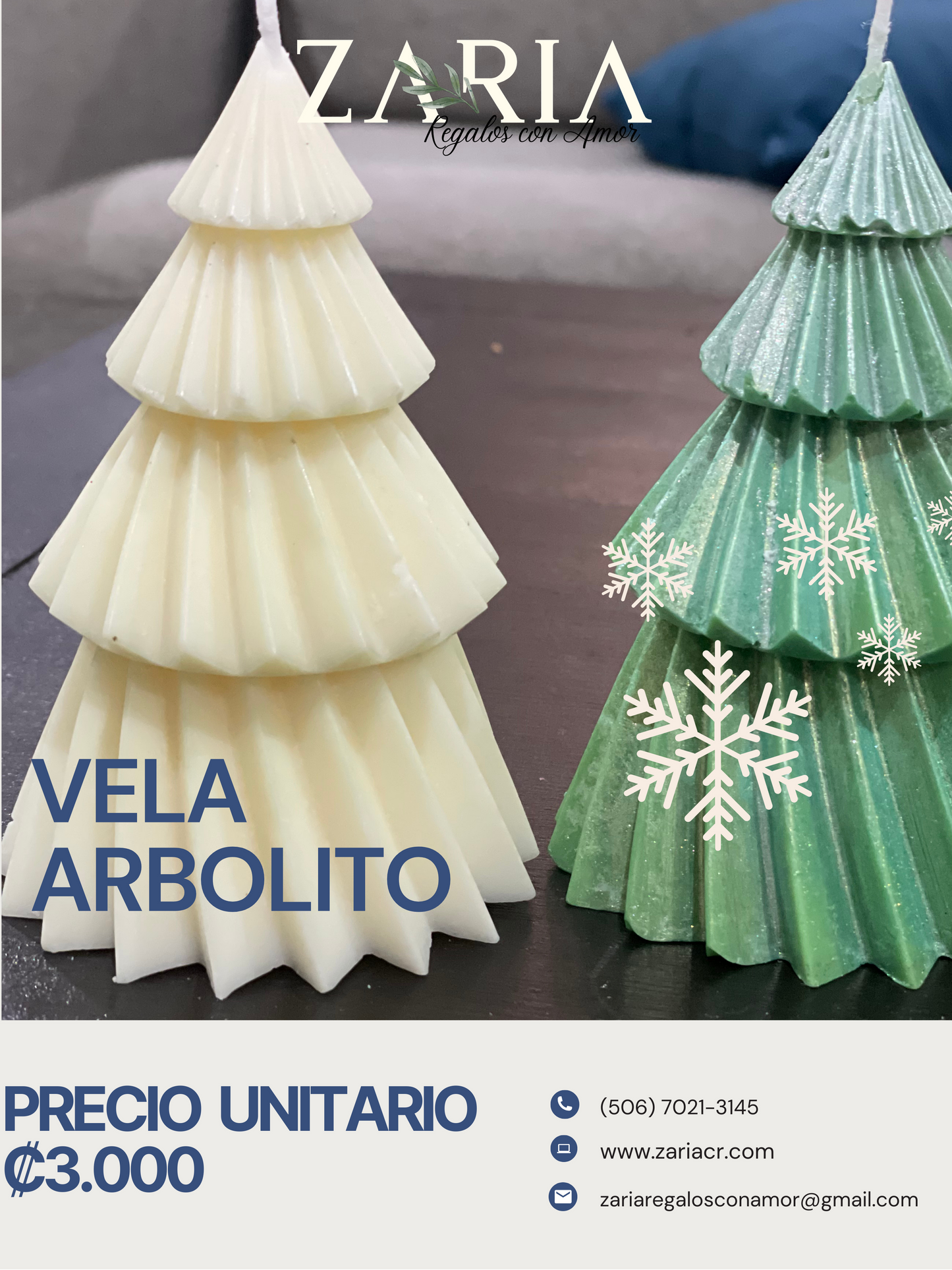 Vela Arbolito de Navidad