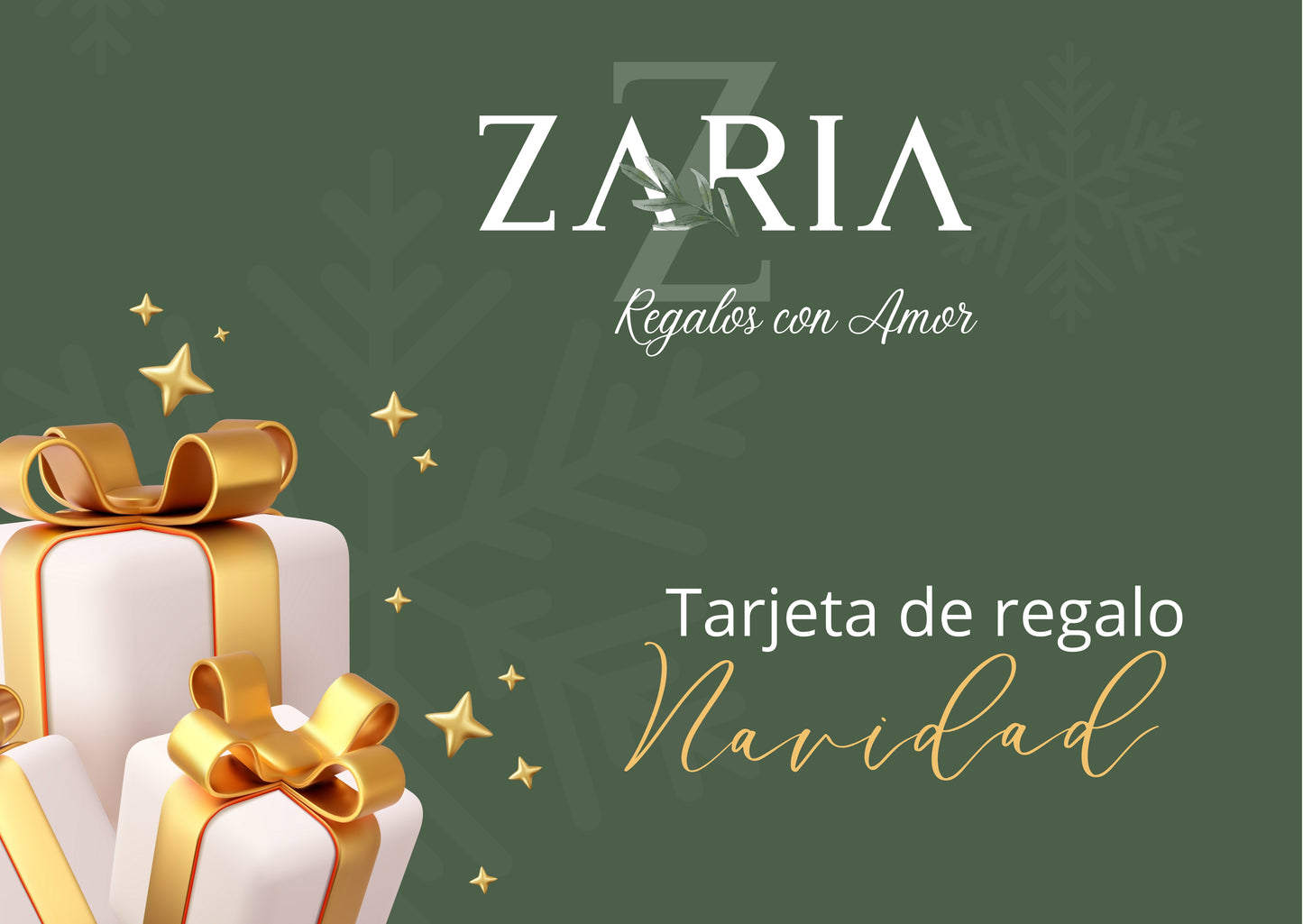 Tarjeta de Regalo Zaria