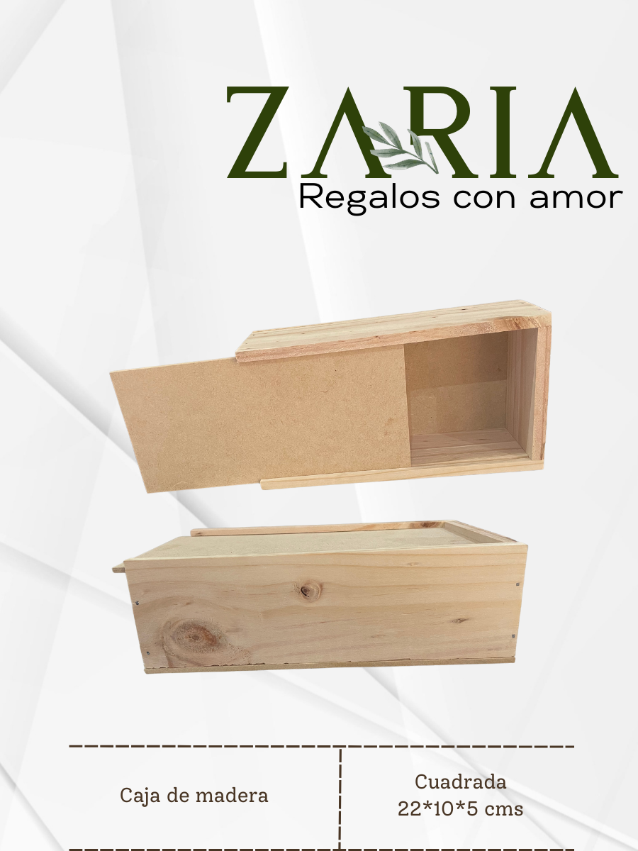 Caja de madera para Jabones o Skincare