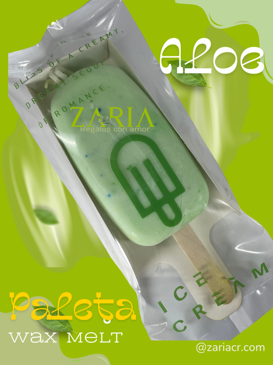 Paleta de Helado Aloe